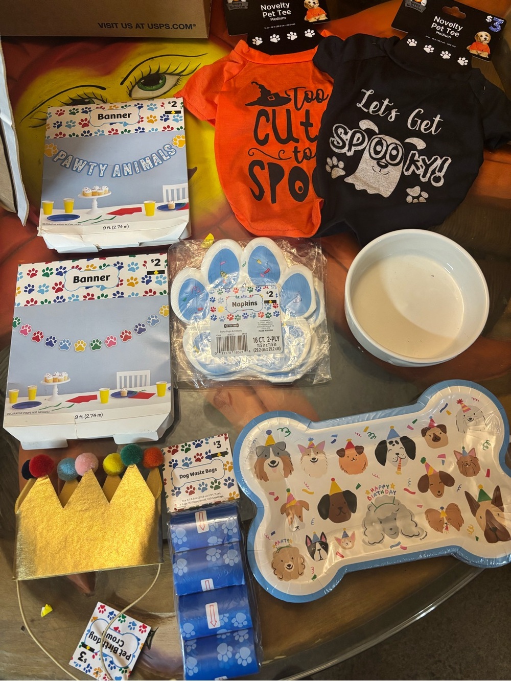 Halloween & Orange 'Too Cute to Spook' Dog Shirt Bundle
